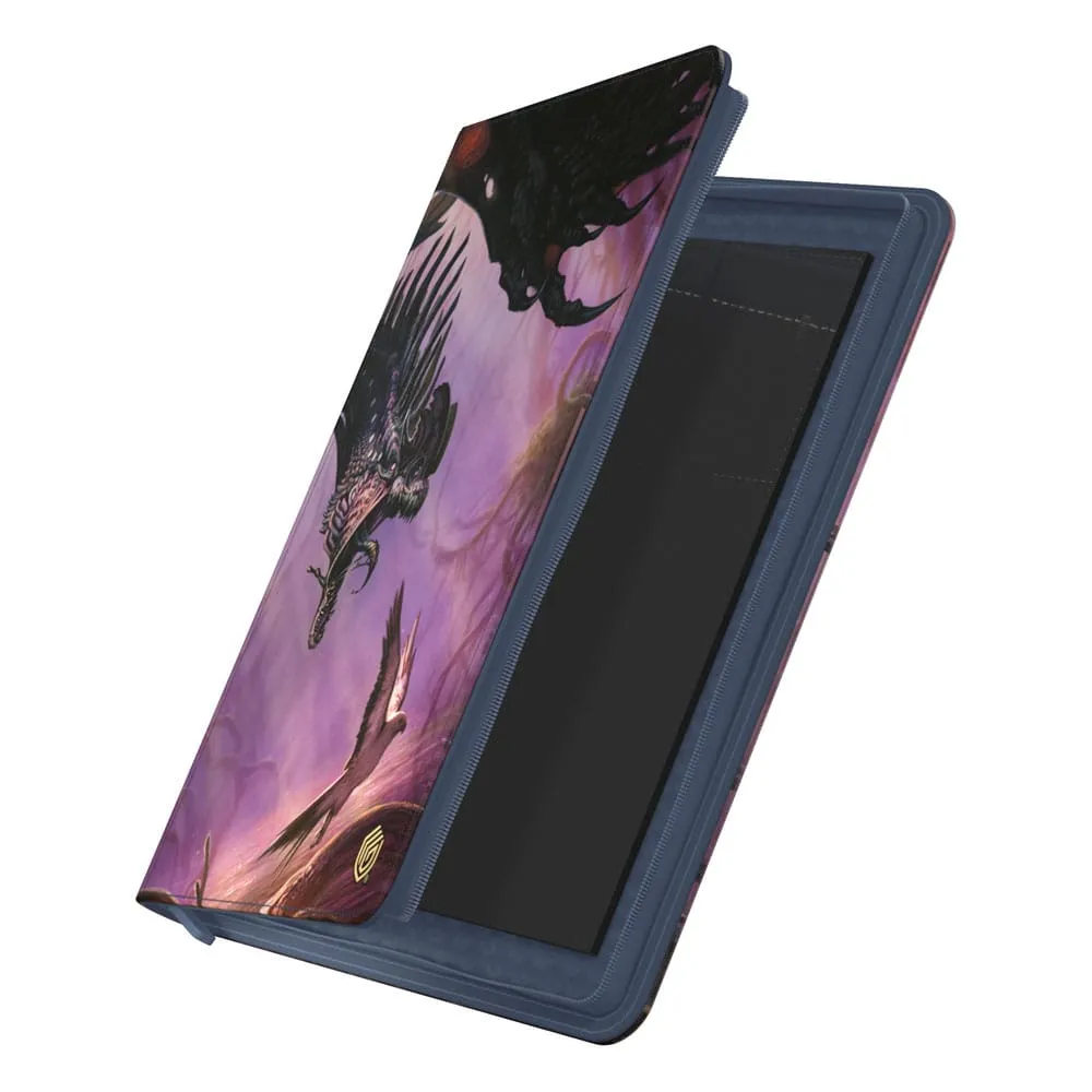 Ultimate Guard Zipfolio 18-Pocket Xenoskin (360 double-sleeved cards) Magic: The Gathering "Tarkir: Dragonstorm" - Feral Deathgorger